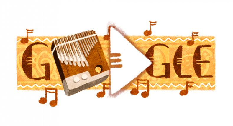 Google celebrates Zimbabwe’s Culture week with a doodle of the Mbira.