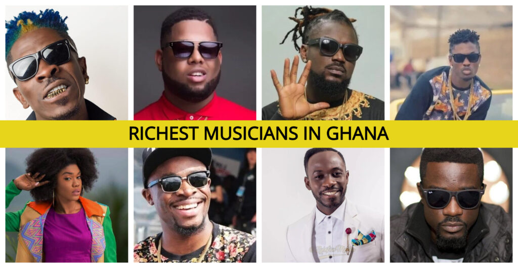 Richest Ghanaian Musicians and Their Net Worth, 2020.