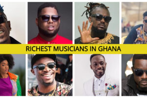 Richest Ghanaian Musicians and Their Net Worth.