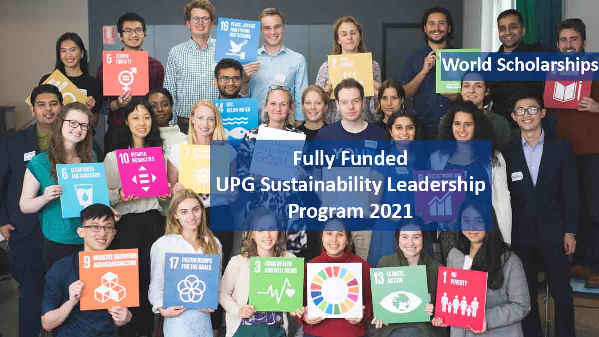 UPG Sustainability Leadership Program 2021 (Fully Funded In USA UPG Sustainability Leadership Program 2021 (Fully Funded In USA