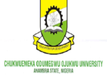 Chukwuemeka Odumegwu Ojukwu University Academic Calendar 2020.
