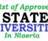 List Of NUC Approved Universities & Courses In Nigeria (Up-to-date).