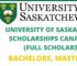 University of Saskatchewan Scholarship, Canada 2021 – Apply Here.
