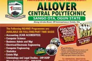 Allover Central Polytechnic Courses, School Fees and Requirements