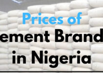 Prices of Cement in Nigeria Right Now ( Price Of Cement Today).