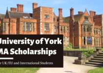 University of York Scholarship Opportunity in UK 2021