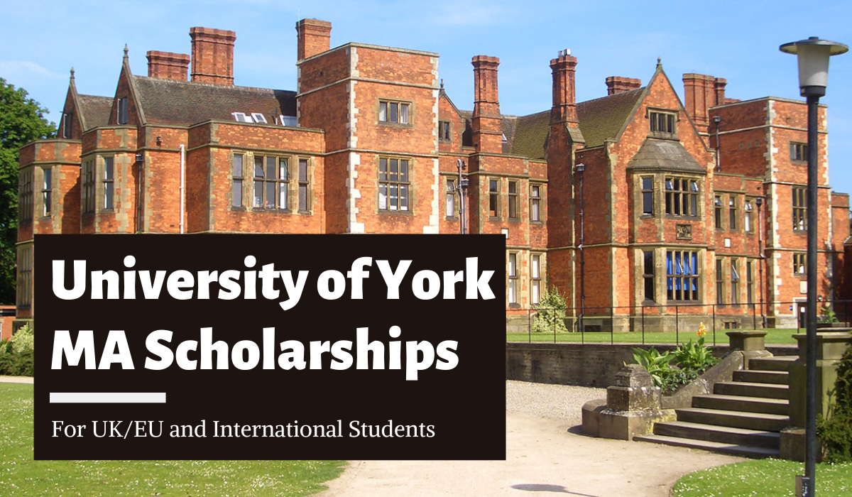 University of York Scholarship Opportunity in UK 2021 - School Drillers