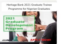 Heritage Bank Graduate Trainee Programme 2021- How To Apply.