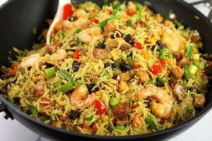 7 Easy Steps To Making Coconut Fried Rice Recipe.