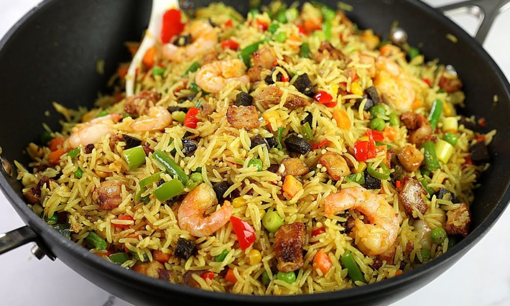 7 Easy Steps To Making Coconut Fried Rice Recipe. School Drillers