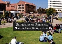 University of Pretoria MasterCard Scholarships 2022/2023