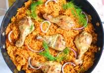 Nigerian Jollof Rice Ingredients and Seasoning