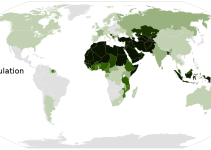 Countries with Largest Islamic Population